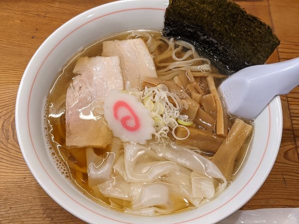 「やまがたさかた道三バージョン」@別邸三く 中華蕎麦 萃の写真