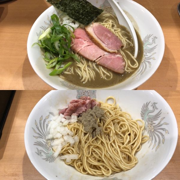 「濃厚煮干蕎麦、和え玉」@北千住煮干中華蕎麦 かれんの写真