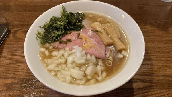 「煮干中華そば」@麺屋らんまるの写真