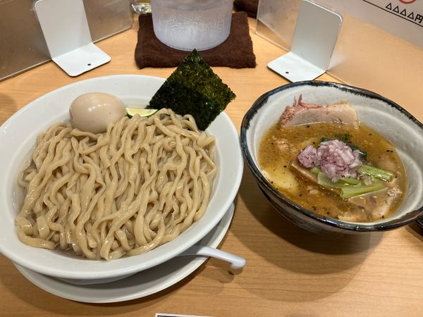 「特製鰹昆布水つけ麺塩」@中華そば 千乃鶏の写真