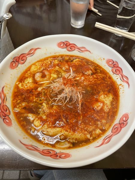 「ふゎふゎたまごの担々麺　5辛」@中華料理 五十番の写真