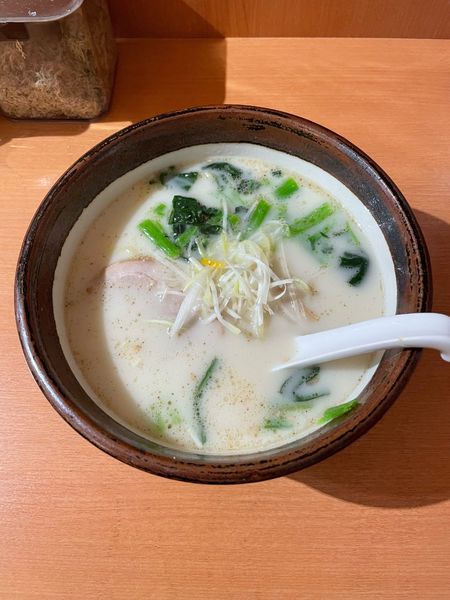「熟成塩らーめん(700円)」@俺流塩らーめん 中目黒駅前店の写真
