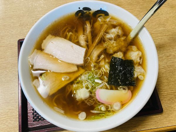 「ワンタンメン」@福家 そばやの写真