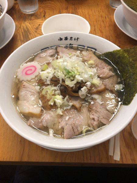 「肉そば＋明太ごはん（ランチサービス）」@中華そば 馥の写真