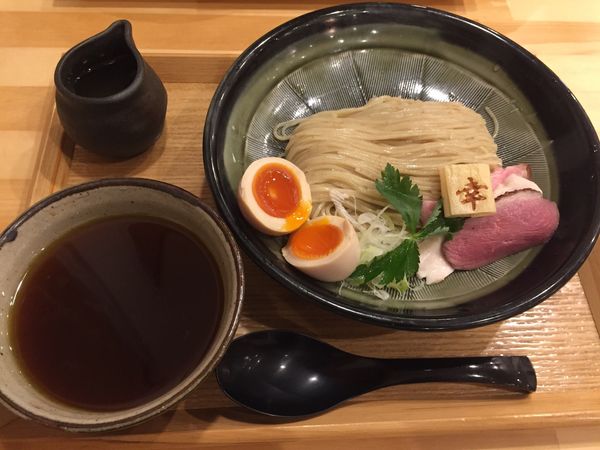 「鴨の醤油つけ麺」@麺家 幸先坂の写真