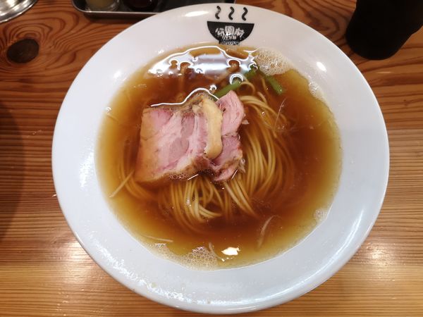 「醤油らぁめん 大盛」@公園前の写真