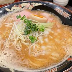 魚豚骨ラーメン