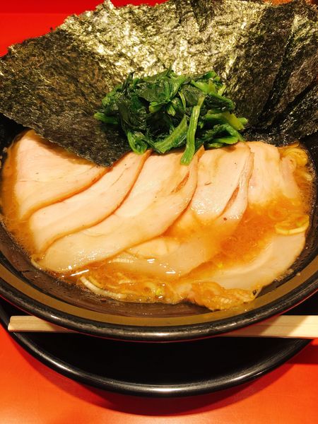 「チャーシュー麺とチャーシュートッピング」@環2家 蒲田店の写真