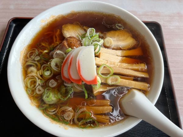 「メンマ麺（大盛）」@大石家 箕輪店の写真