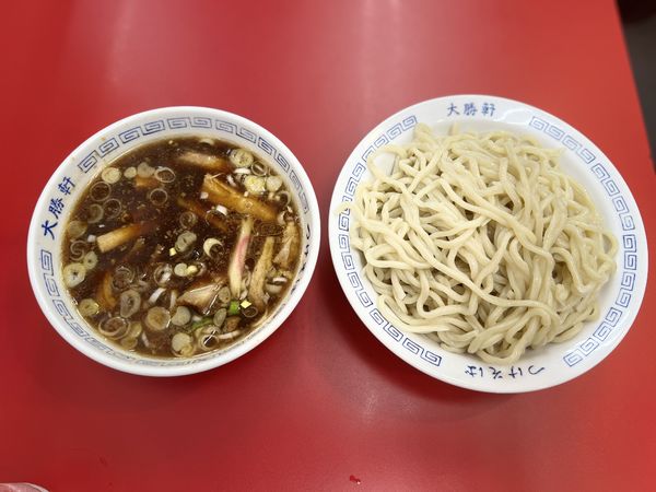 「つけそばチャーシュー入り750円」@大勝軒 祖師ヶ谷大蔵店の写真