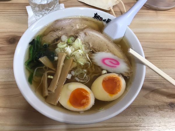 「味玉ラーメン」@佐野青竹手打ちラーメン 朝日が昇る屋の写真