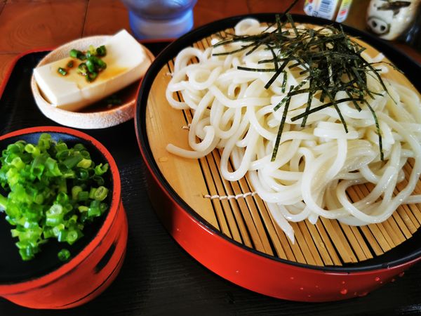 「ざるうどん」@手抜きうどんの写真