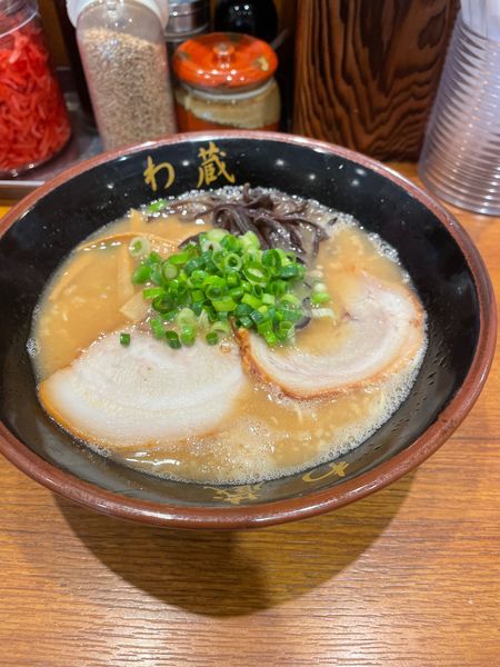 「わくらーめん」@博多とんこつラーメン わ蔵 御徒町店の写真
