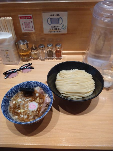 「つけめんチャーシュー　大盛　1300円」@頑者の写真