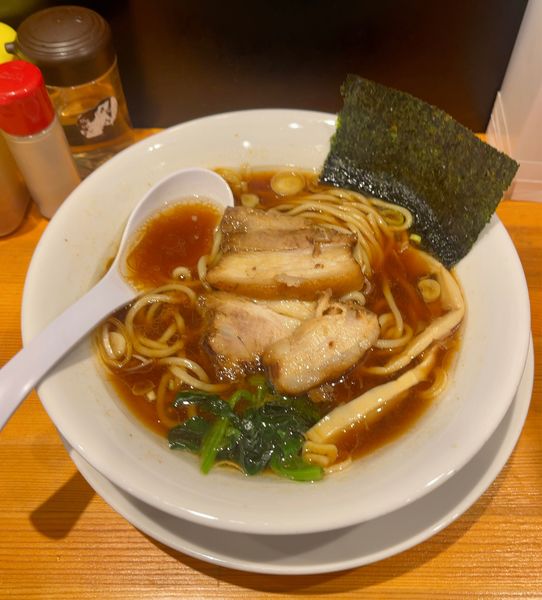 「中華そば並中太麺（780円）」@ラーメン ゴクボシの写真