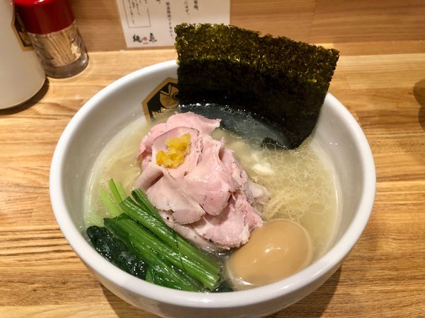 「特製真鯛らーめん」@真鯛らーめん 麺魚 五反田店の写真
