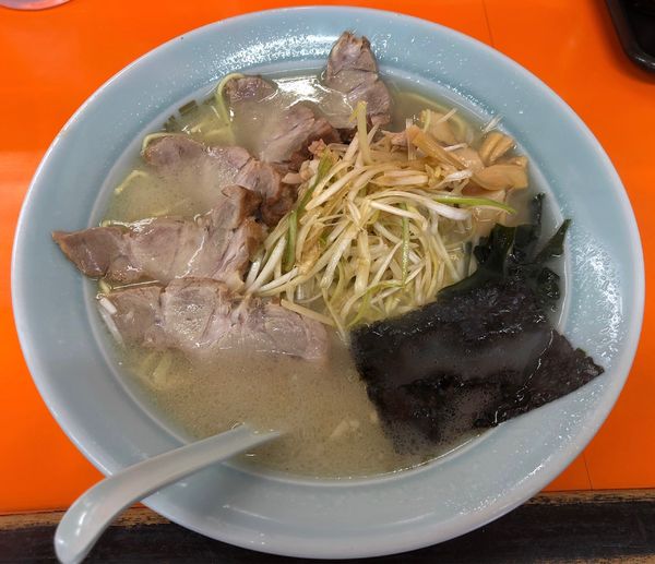 「塩ネギチャーシューメン(並)」@ラーメンショップ 三芳町店の写真