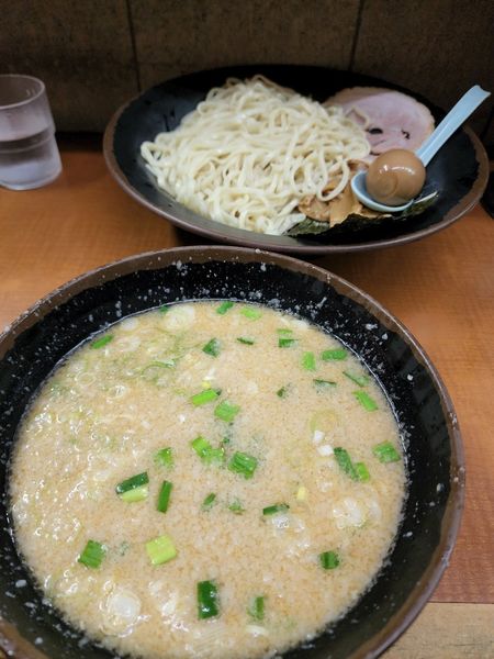 「ミソつけ麺中」@屋台ラーメンとんこつ貴生 稔台店の写真