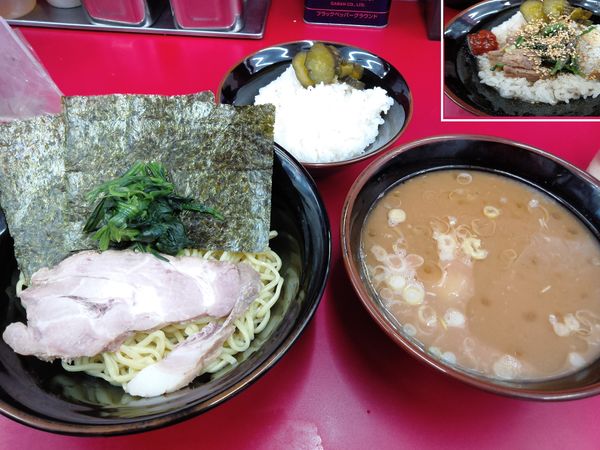 「つけ麺並７００円」@横浜ラーメン 武蔵家 北千住西口店の写真