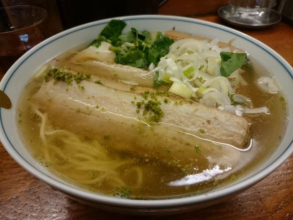 「和風柚子焼豚麺」@麺屋ひょっとこの写真