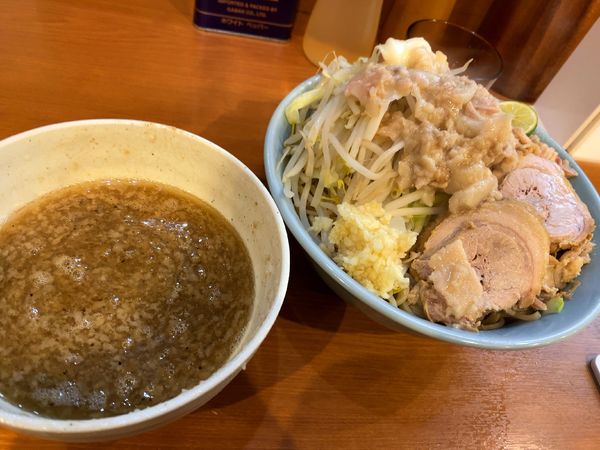 「【限定】つけ麺小＋すだち」@ラーメンBoo Boo太郎。の写真