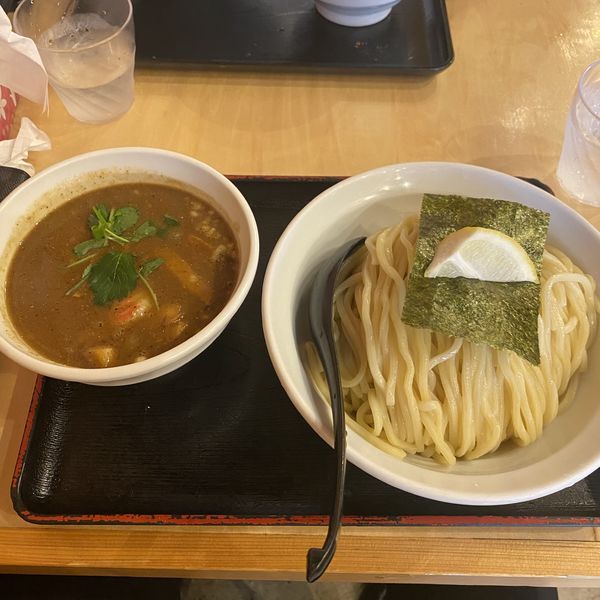 「濃厚煮干つけ麺　特盛　¥1,050」@つけめん 蕾 本家の写真