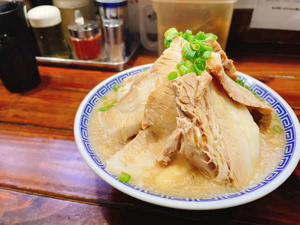 「バカ豚無限大ラーメン」@ラーメン無限大 船橋店の写真