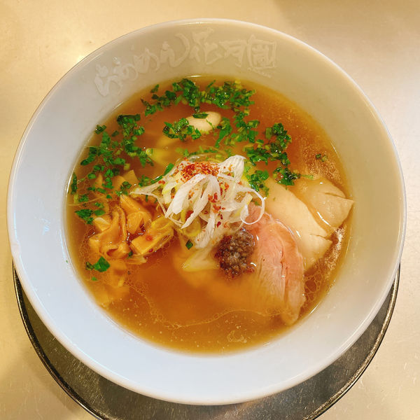 「【限定】真鯛と蛤の塩そば 金色不如帰」@らあめん花月嵐 南流山駅前店の写真