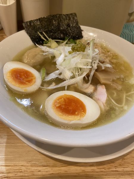 「特製とりそば」@らーめん天神下 大喜の写真