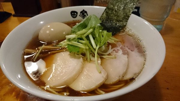 「特製煮干しそば」@中華そば 田家 本店の写真