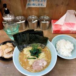 海苔増し並 鶏チャーシュートッピング