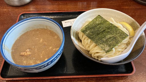 「濃厚煮干つけ麺」@麺屋 甍の写真