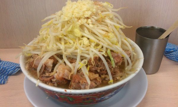 「ドカ盛豚ラーメン ［麺マシ］」@ラーメン二郎 高田馬場店の写真