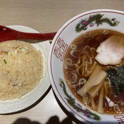 半ラーメン半チャーハンセット