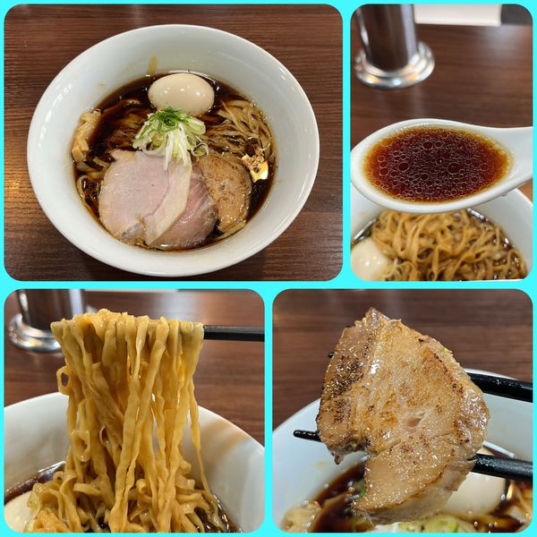 「湘南ブラック¥900+味玉¥100→¥0（クーポン）」@53'sNoodleの写真