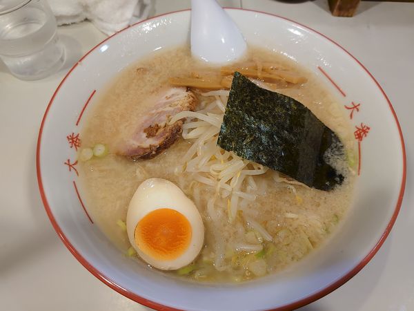 「大番ラーメン Aラーメンセット」@麺工房 大番の写真