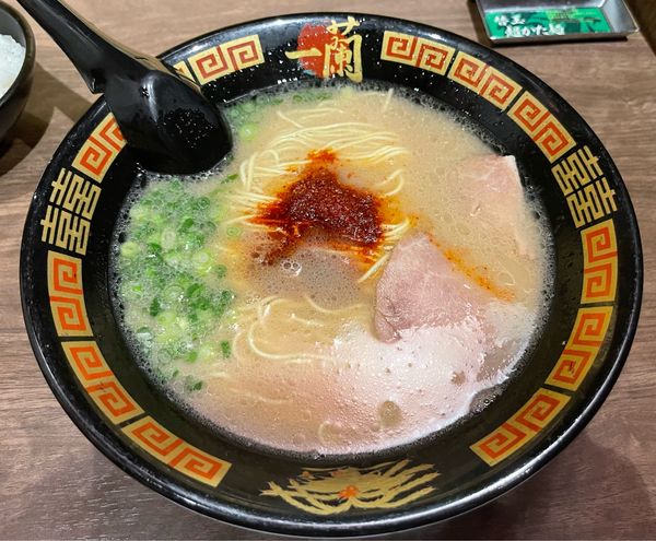 「ラーメン+替玉+小ごはん  ￥0+￥0+￥200」@一蘭 柏店の写真