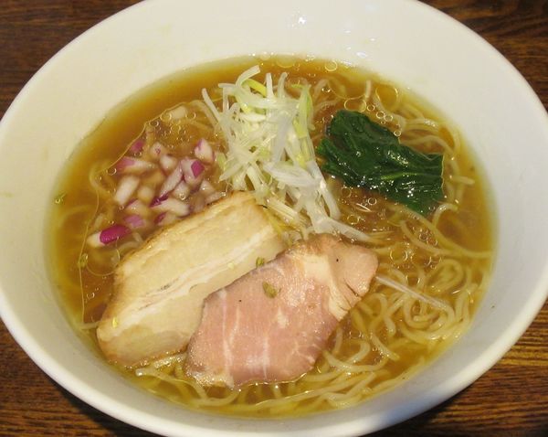 「【限定】2種の山椒香る冷やし貝出汁らぁ麺（醤油）（950円）」@貝出汁らぁ麺 虎武の写真