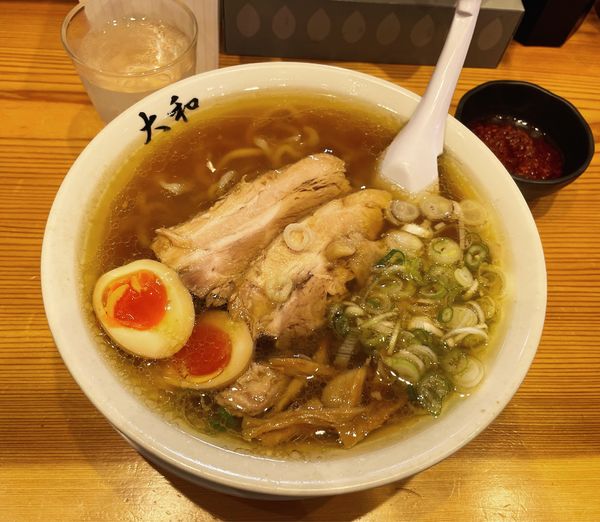 「味玉ラーメン」@佐野青竹手打ちラーメン 大和の写真