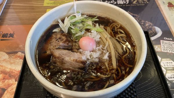 「ら〜めん（醤油）」@(仮)麺食堂の写真