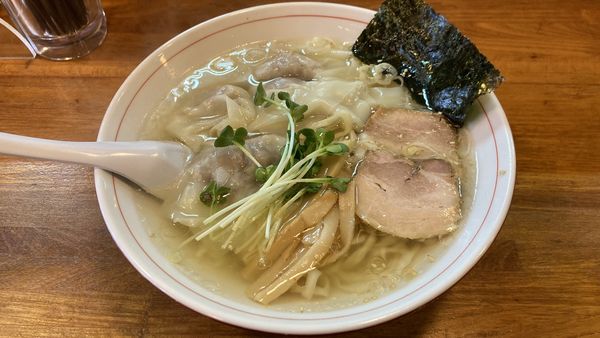 「塩ワンタン麺」@佐野ラーメン たかのの写真