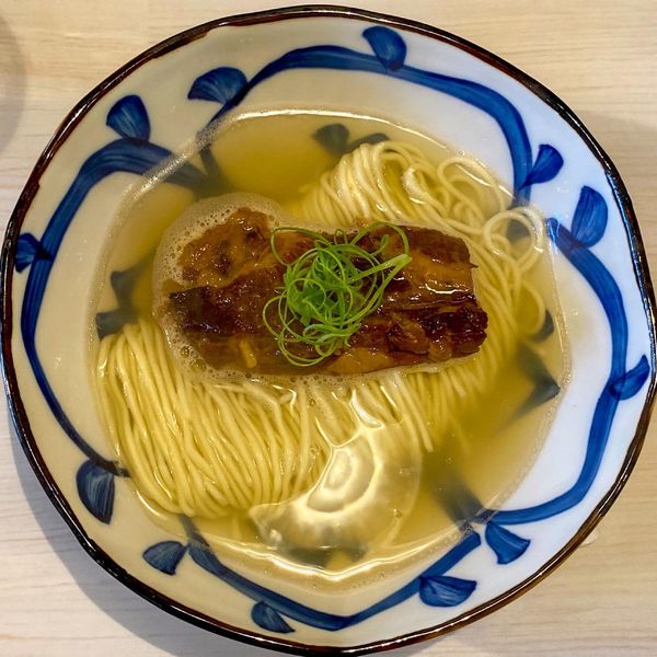 「鯛煮干しの塩そば ¥750」@タナカ ロボの写真