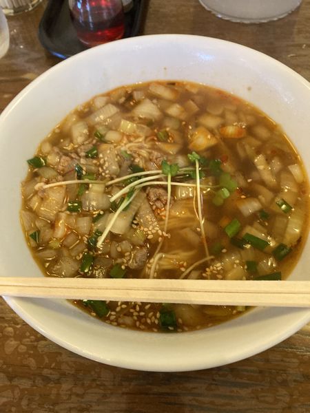 「勝浦タンタンメン」@三彩亭の写真