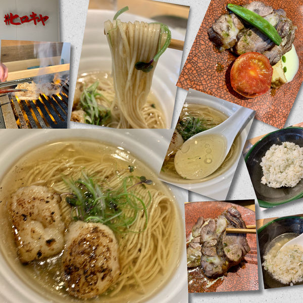 「塩ラーメン シマチョウの雫2000円」@＃ヒロキヤ恵比寿の写真