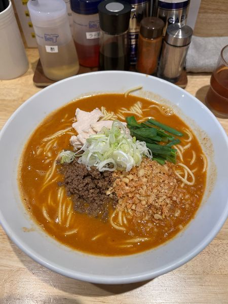 「数量限定　坦々麺」@ふる川の写真