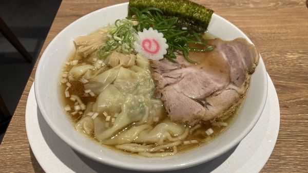 「丸鳥醤油わんたん麺」@蔵前 中華そば 高ひろの写真