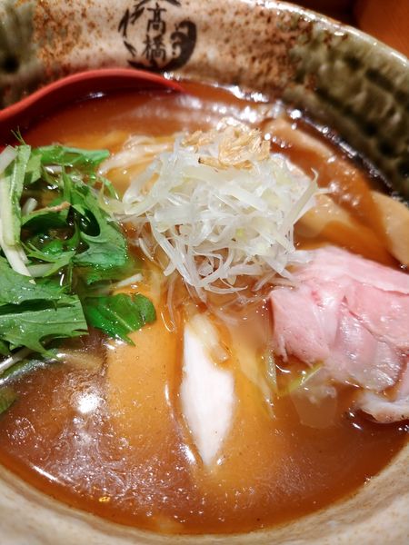 「焼きあご塩らー麺」@焼きあご塩らー麺 たかはし 新宿本店の写真