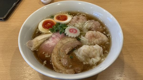 「特製ワンタンメン（醤油）」@麺屋 木ノ下の写真