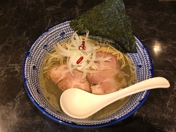 「純煮干しそば　850円」@中華SOBA にぼ乃詩の写真