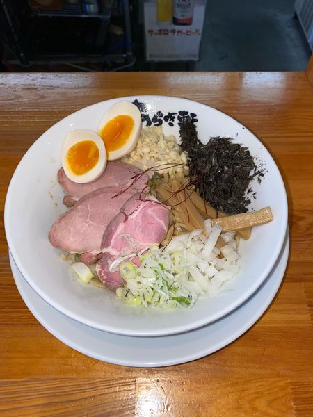 「ししとうの冷やしまぜそばもりもり¥1,490円(期間限定)」@ニボチャチャ！！ラーメン あらき軒の写真